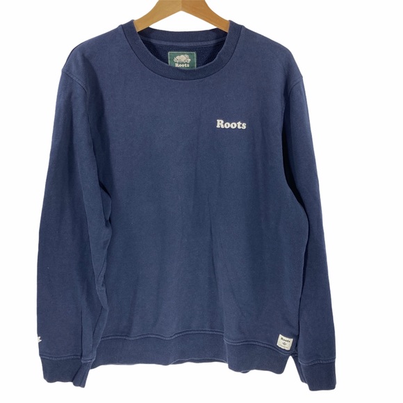 Roots Other - Roots Men’s Basic Blue Cotton Sweatshirt Large